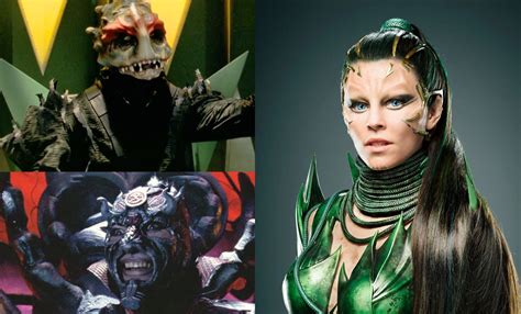 best power ranger villains|original power rangers villains.